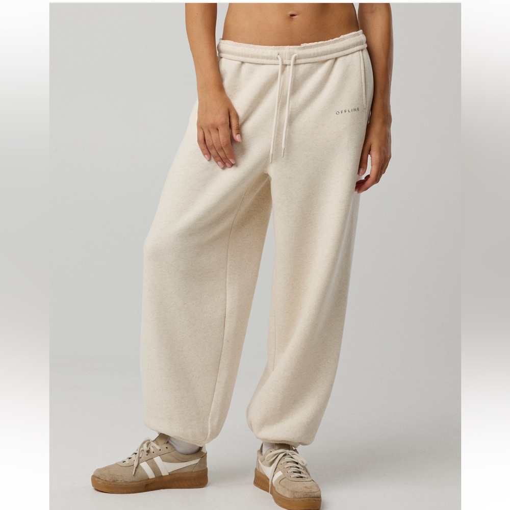 ✨ AE OFFLINE By Aerie Cloud Fleece Baggy Jogger